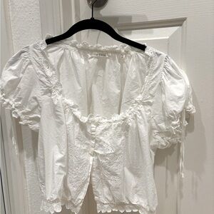 Doen White Nera Blouse